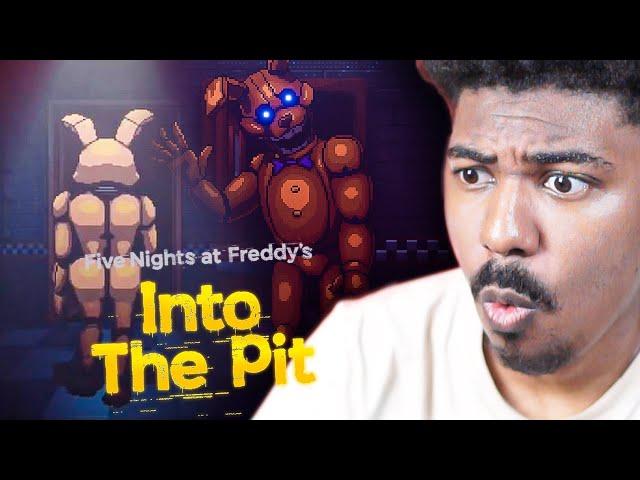 Guys I Think I Downloaded The Wrong Fnaf Game.... | Fnaf Into The Pit Part 1