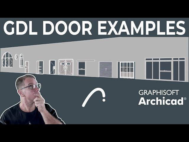 036 Archicad GDL Door Examples