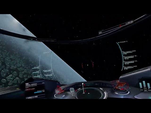 Elite Dangerous: Mandalay Combat, Threat Level 6, No Shields, Crimes Off.