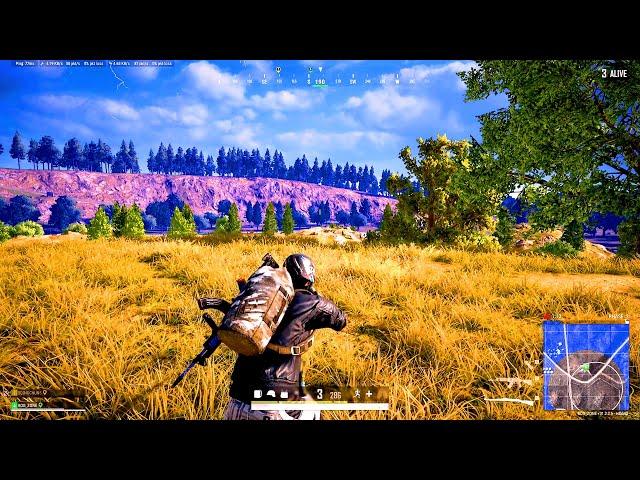 PUBG Intense 4K Action Gameplay | ROG ZONE  #50