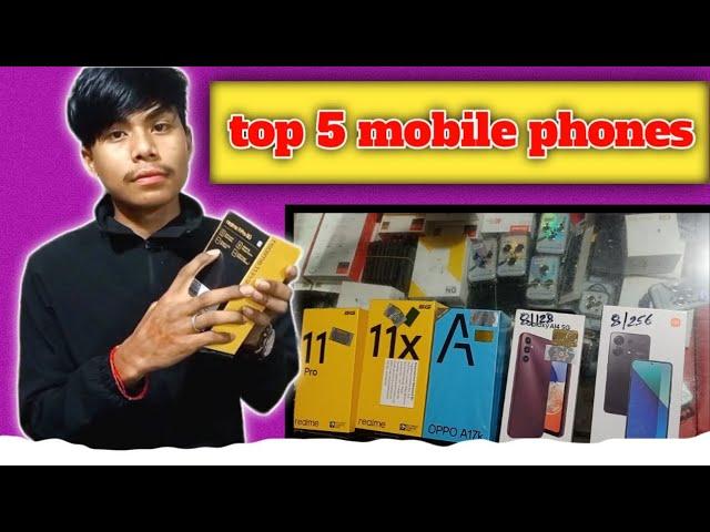 Top 5 mobile phones 2024  || Top mobile phone's