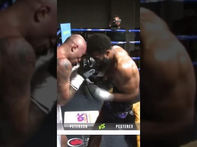 Action packed fight between Erron Peterson vs Igor Pesterev