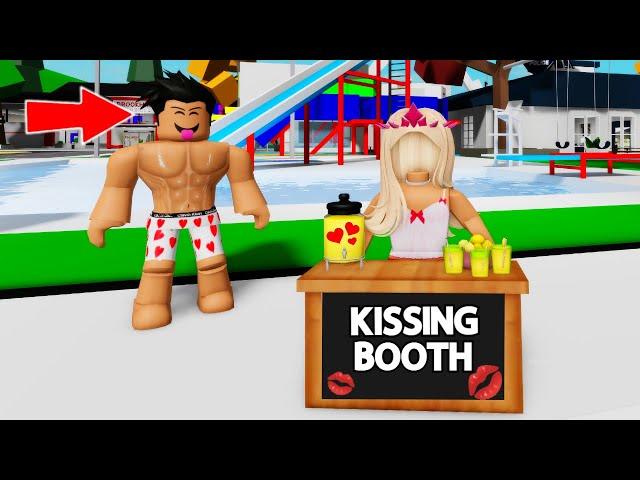 I Open A FAKE KISSING BOOTH To Catch ODERS..(Brookhaven)