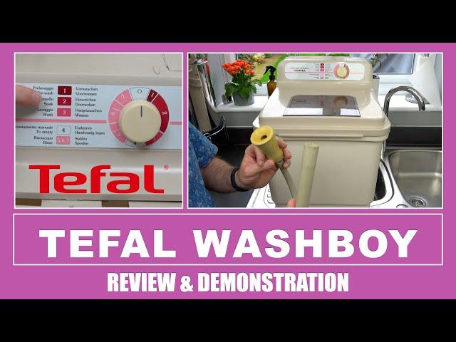 Tefal Washboy Portable Washing Machine Review & Demonstration