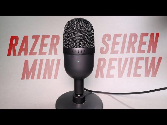 Razer Seiren Mini Mic Review / Test (Compared to Seiren X, Snowball, NT-USB Mini, Yeti Nano)