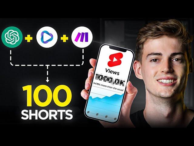 I Generated 100 Monetizable YouTube Shorts With My AI Clone on AutoPilot