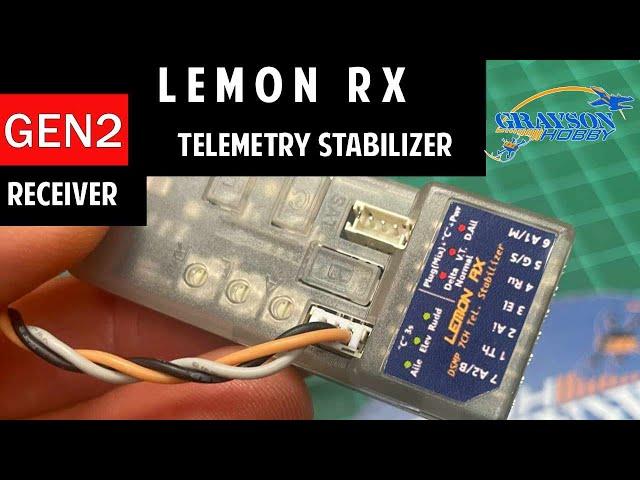 Lemon RX Gen 2  | Telemetry & Stability DMSX Airplane Receiver