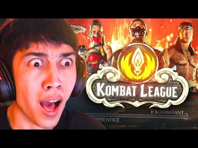 Playing KOMBAT LEAGUE for the FIRST TIME and DOMINATING on Mortal Kombat 1!