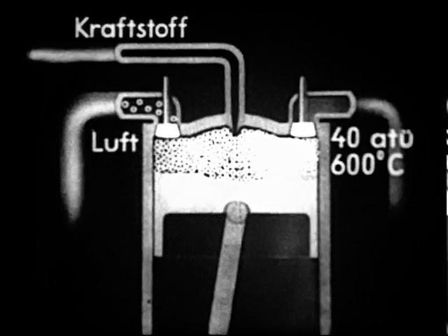 Funktion Dieselmotor DDR Schulfilm