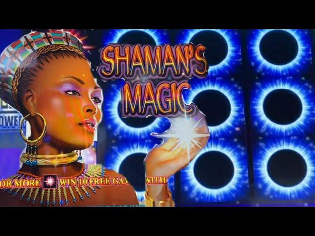 WOW ! JUST WOW !!SHAMAN'S MAGIC Slot (Aristocrat)$100 Free Play栗スロ