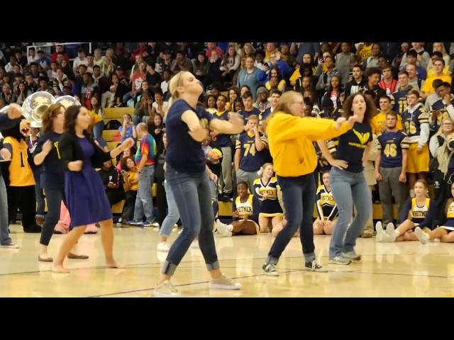 Uptown Funk: Whitmer Teacher Flash Mob - Homecoming 2017