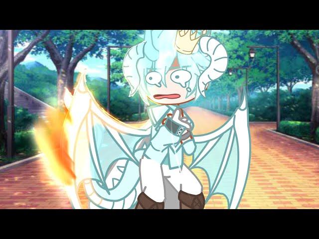 It burns, burns, burns!  ||gacha trend|| Wings of Fire meme