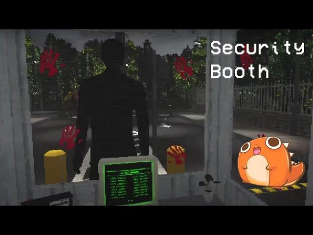 Jolly Wangcore streams: Security booth - Low-Fi FPS horror game where you're extra in the X-Files