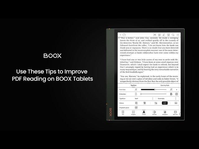 Use These Tips to Improve PDF Reading on BOOX