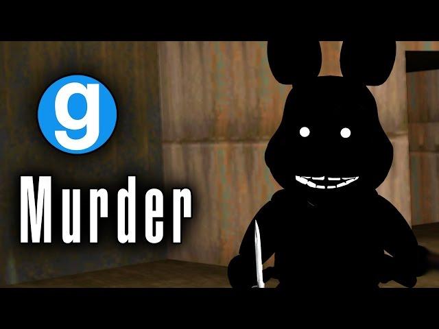 Gmod MURDER MYSTERY! SHADOW BONNIE GOES IN! | Five Nights at Freddy's Garry's Mod (Murder)