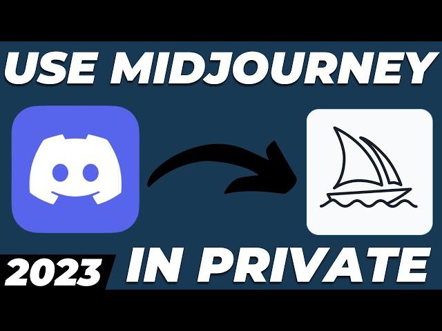 How to add Midjourney to private chat or server in discord tutorial