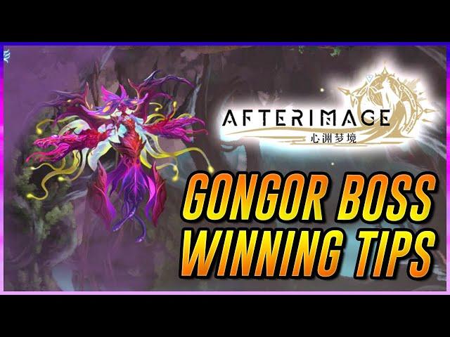 AFTERIMAGE Gongor Boss Fight (Winning Tips)