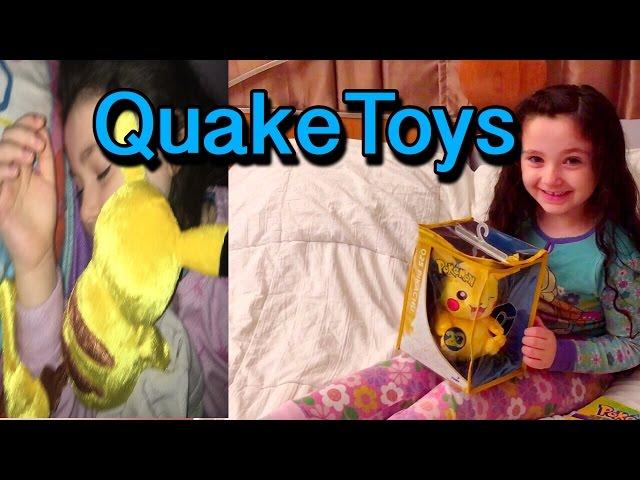 My Ladybug Unboxing 20th Anniversary Pikachu Plush After Playing Pokemon Go QuakeToys