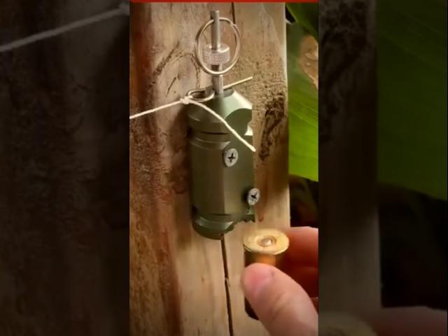Useful Perimeter Alarm for Camping Outdoor | Trip Wire Alarm Alerts from Camper #shorts