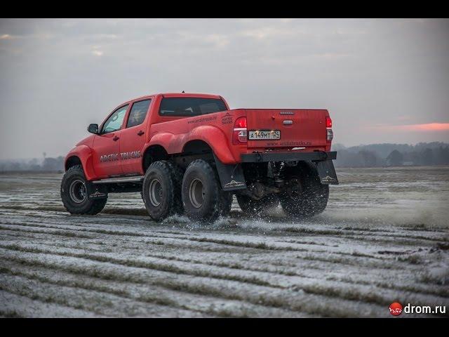 Toyota Hilux Arctic Trucks AT38 6x6 (English Subs)