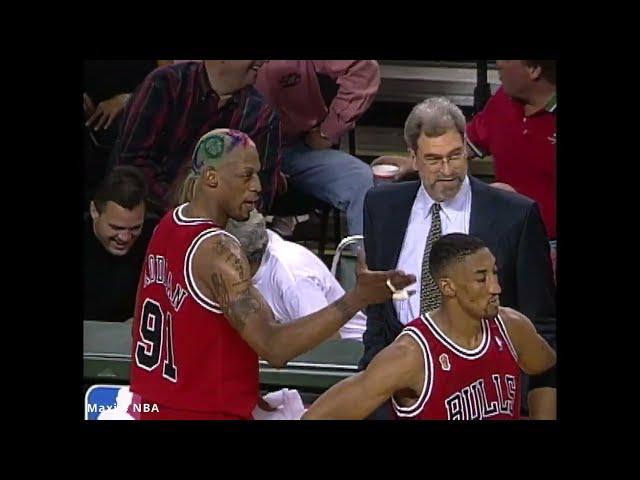 NBA Finals 1996 Game 3 Full Highlights Chicago Bulls vs Seatle Supersonics