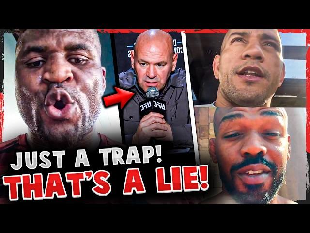 Francis Ngannou ACCUSES Dana White of LYING! Alex Pereira & Jon Jones, Khalil vs Jamahal NEXT?