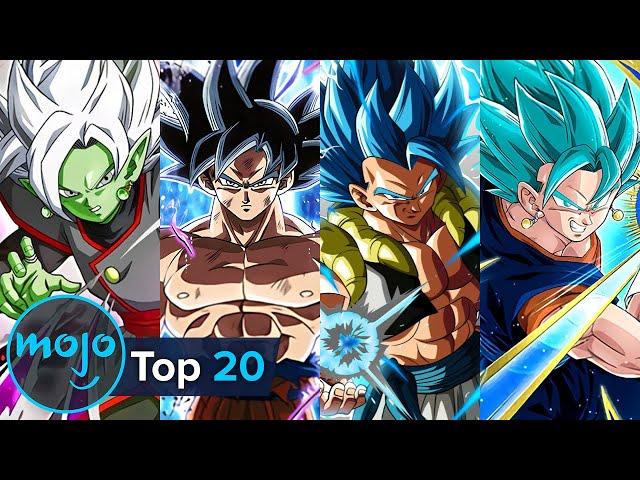 Top 20 Dragon Ball Transformations