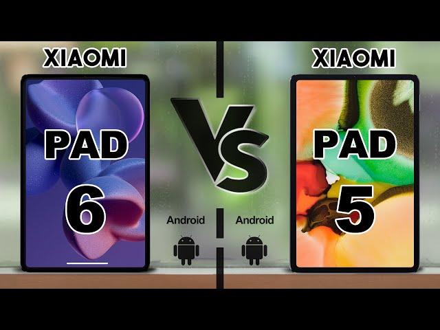 Xiaomi Pad 6 VS  Xiaomi Pad 5