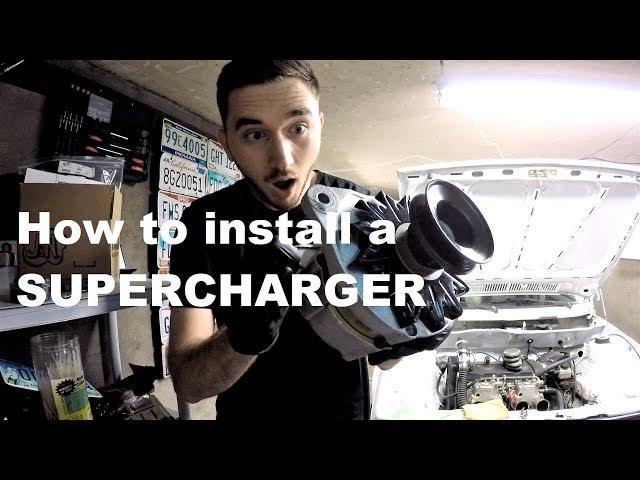 How To Install A Supercharger
