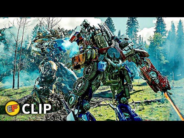 Forest Battle Scene | Transformers Revenge of the Fallen (2009) IMAX Movie Clip HD 4K