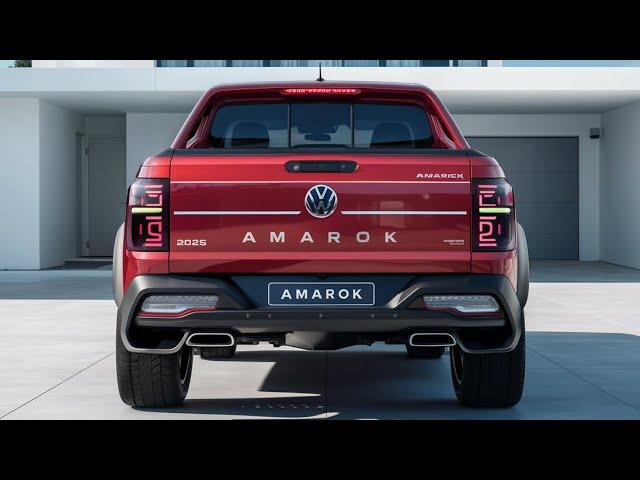 First Look: 2025 Volkswagen Amarok: Power, Style, and Innovation