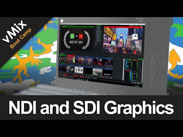 vMix Bootcamp: NDI and SDI Graphics