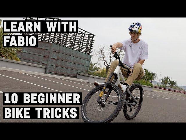 10 Beginner MTB Tricks with Fabio Wibmer