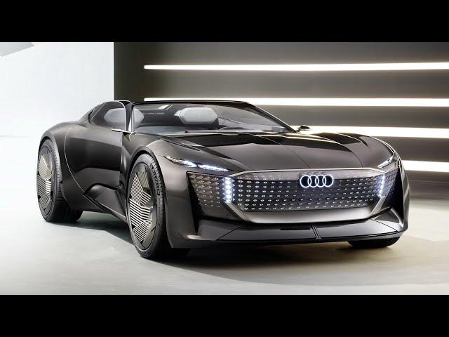 Audi Skysphere Concept Is A Striking Autonomous Electric GT With An Expandable Wheelbase