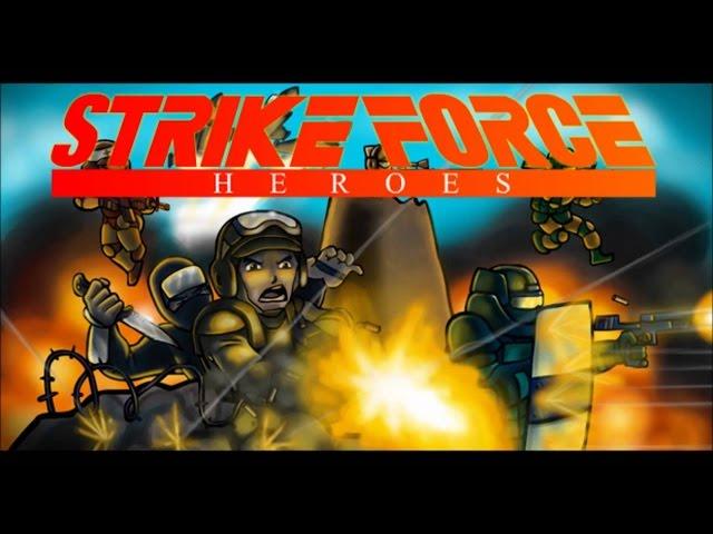 Мультик ИГРА Герои Ударного Отряда - STRIKE FORCE HEROES про ударный отряд против террористов (ч.1)