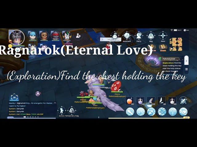 Ragnarok(Eternal Love)-Find chest holding the key(Clock Tower B1)