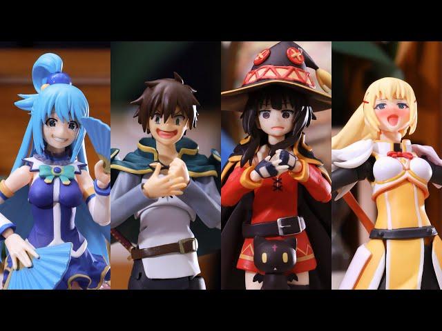 Stop Motion - Konosuba Characters do the “Edison” Dance | Konosuba | Wednesday Campanella