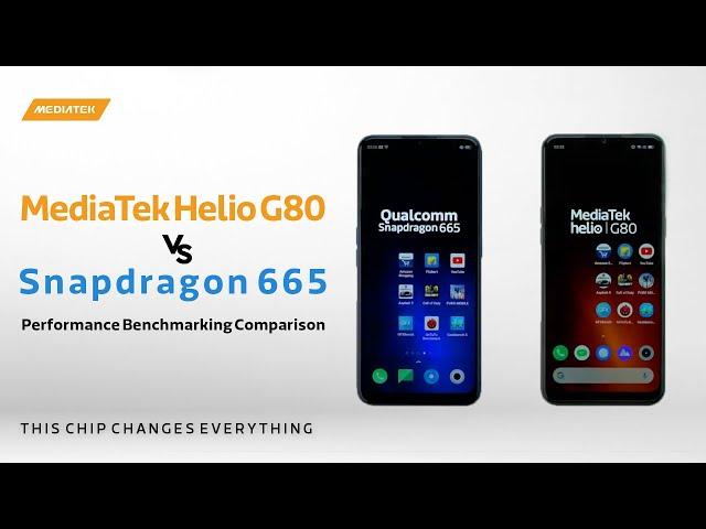 MediaTek Helio G80 vs Snapdragon 665 | Performance Benchmarking Comparison