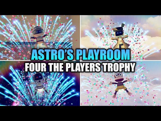 Astro's Playroom Secret Bot Locations - All 4 Special Bots (Four The Players Trophy Guide)