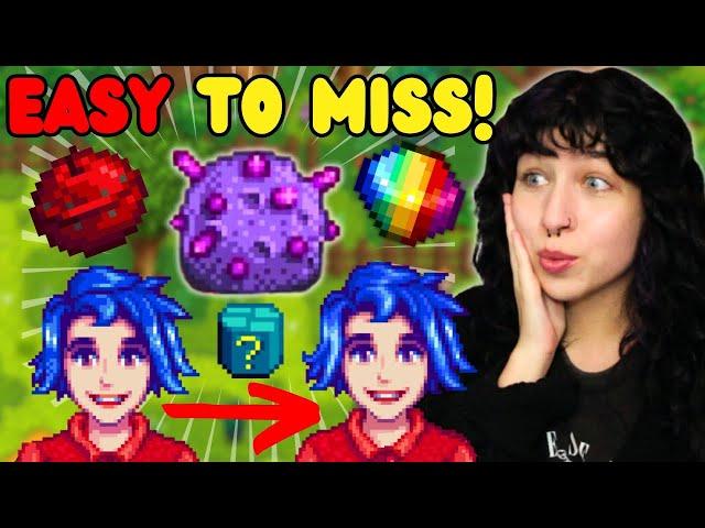 30 SUBTLE CHANGES that are EASY TO MISS! | Stardew Valley 1.6 Update