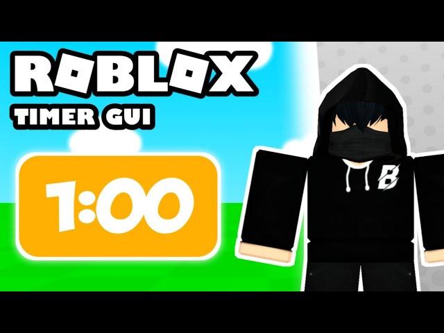 Roblox Studio - HOW TO MAKE A TIMER