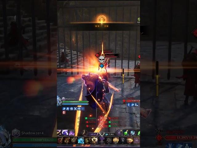TEVENT GREATSWORD - THRONE AND LIBERTY GREATSWORD/DAGGER PVP #BOMBTL #ONESHOT #5V1