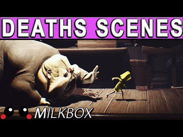 Little Nightmares All DEATHS SCENES All Death Animations