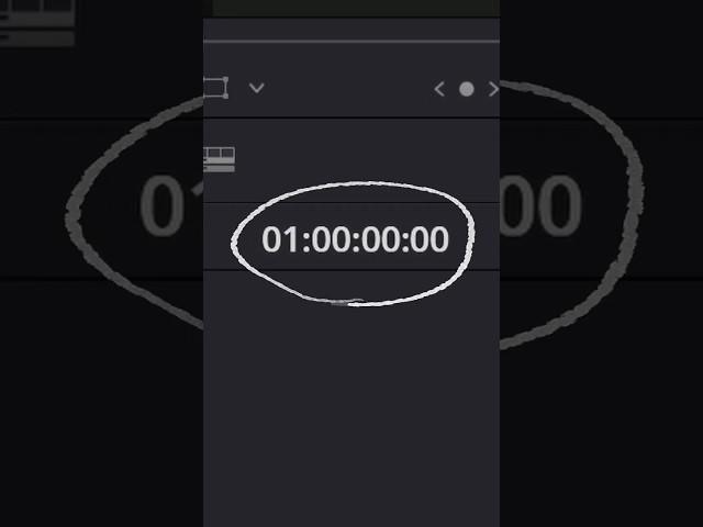 Why Does the TIMECODE Start at 1 HOUR?! (Let's fix that) - Tip # 47