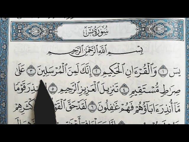 IQRA AL-QURAN (SURAH-YASIN) ПРАВИЛЬНО ЧИТАТЬ КОРАН. (СУРА-ЯСИН)