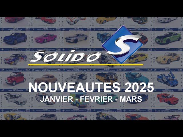 SOLIDO 2025 NEWS: DISCOVER THE NEW FEATURES OF THE FIRST HALF!