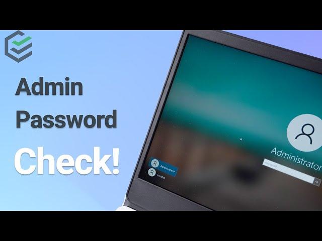 [2024] How to Find or Show Administrator Password Windows 10 Reset Password When Forgot Windows 10