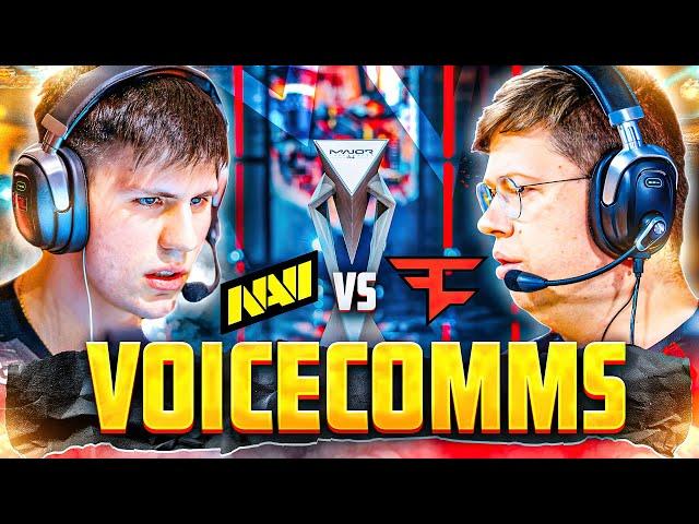 How it Sounds to Win the PGL CS2 Major Copenhagen. NAVI Voicecomms vs FaZe