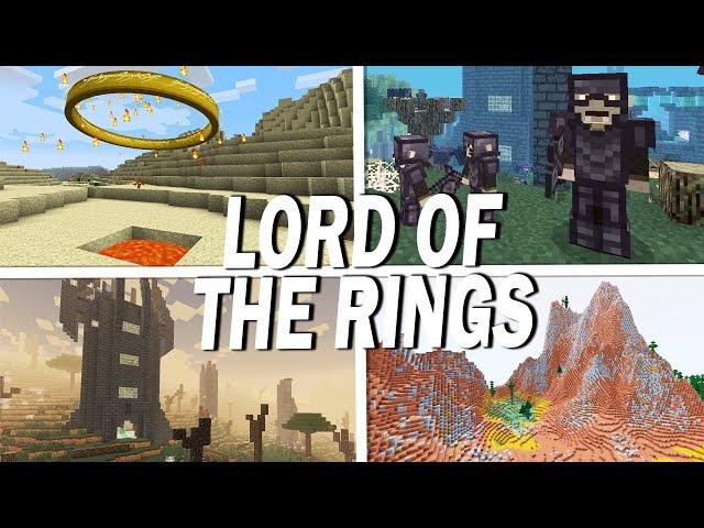 Lord of The Rings Mod (Minecraft Mod Showcase 1.7.10)