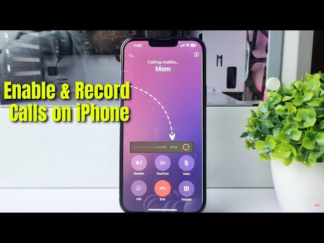 How to enable & record calls on iPhone iOS 18.1